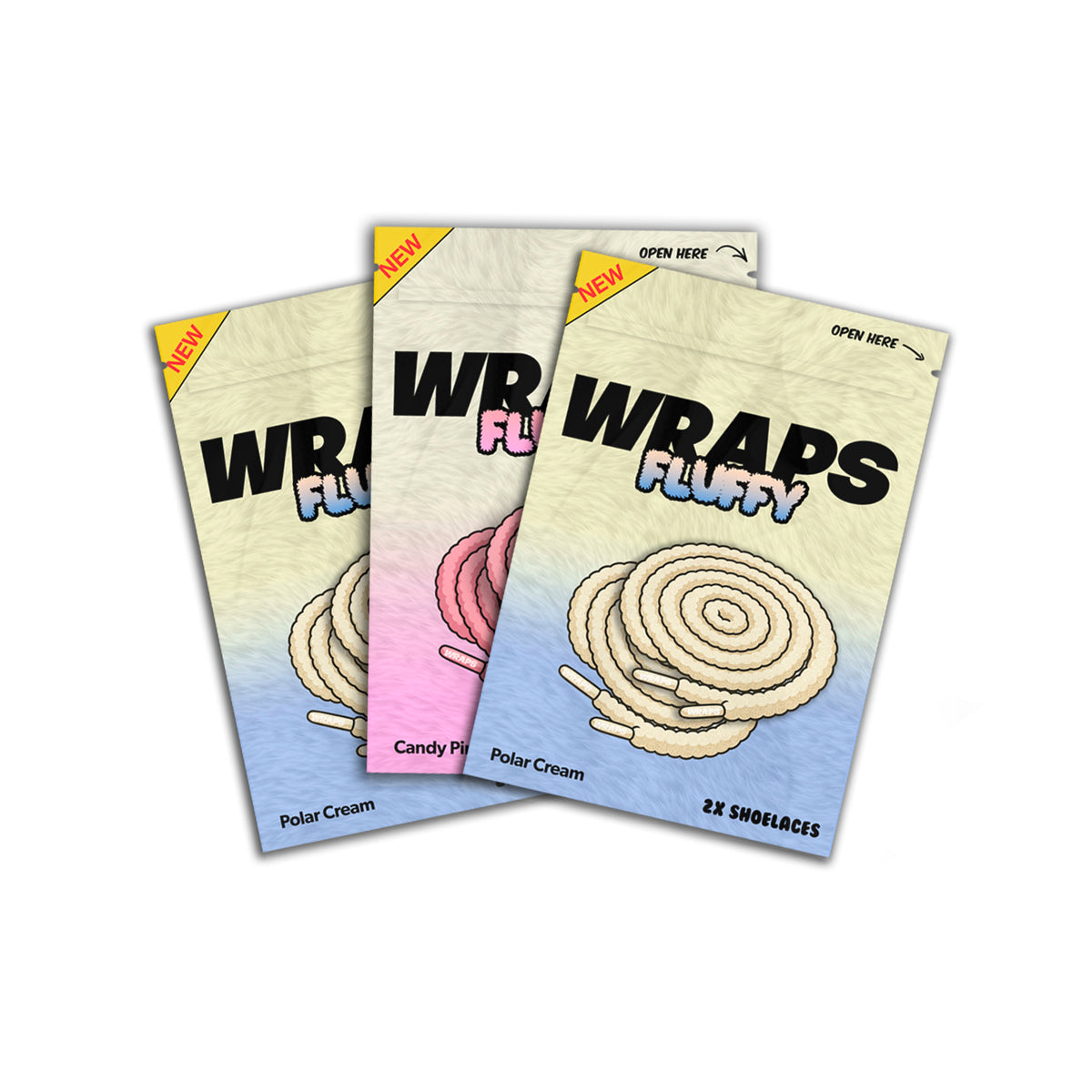 TRIPLE PACK - FLUFFY (3 PARES)